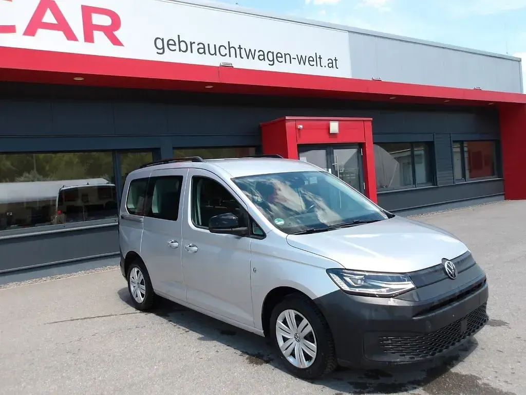 Gebraucht VW Caddy 122 PS (89 kW) 2022 Silber Van / Kleinbus