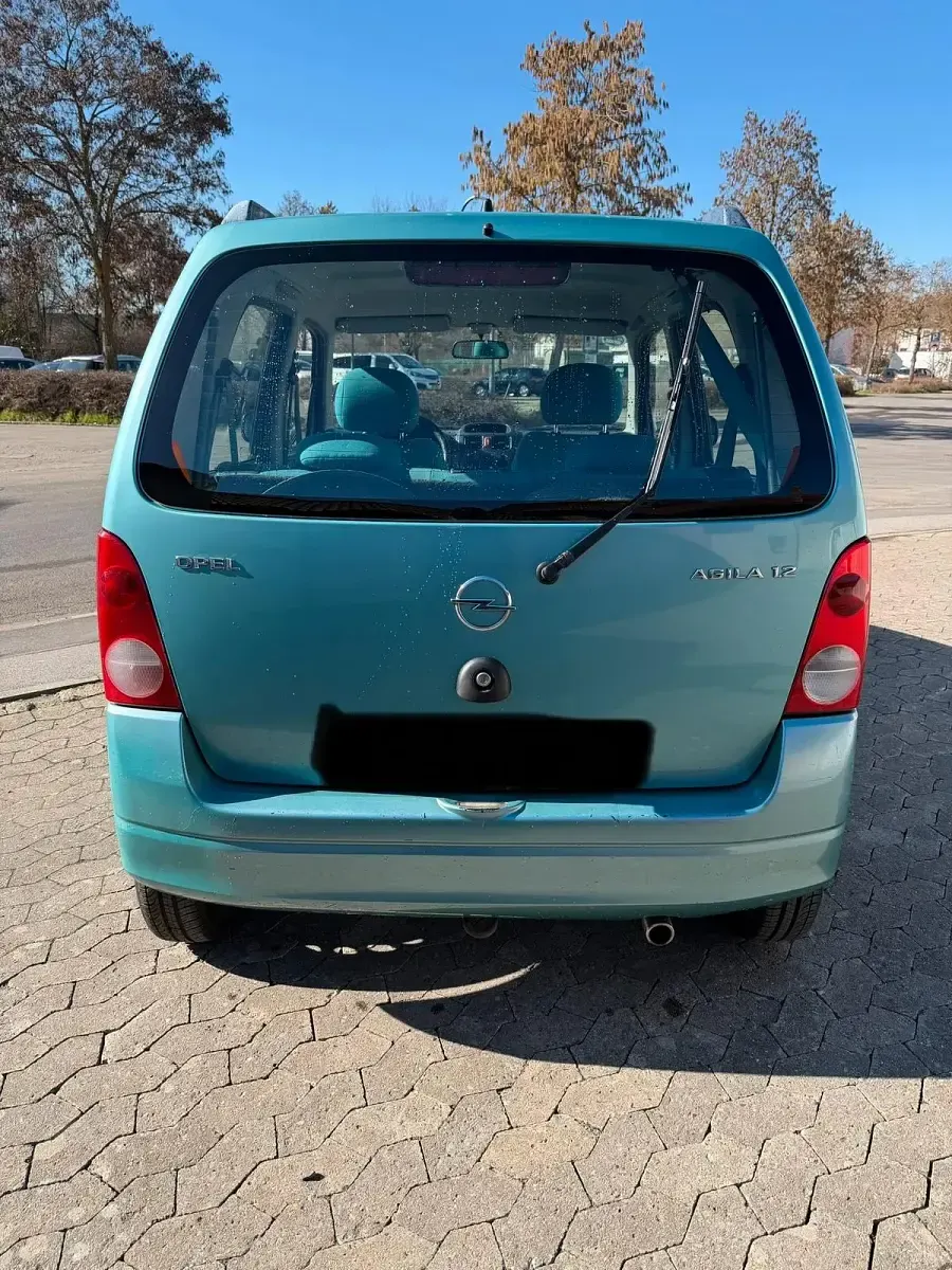 Gebraucht Opel Agila 75 PS (55 kW) 2003 Grün Van / Kleinbus