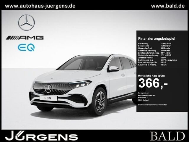 Weiß Gebraucht 2024 Mercedes EQA250 AMG SUV | 38.880 € (Etwas zu teuer) - Bild 1/2