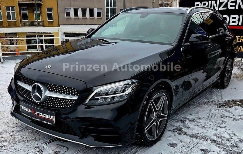 Gebraucht Mercedes C200 AMG 160 PS (117 kW) 2019 Schwarz Limousine