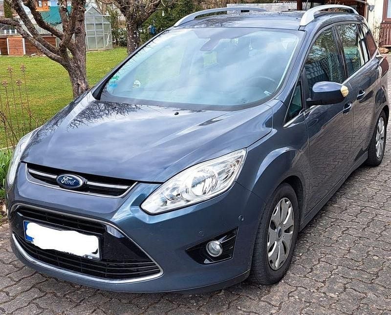 Gebraucht Ford Grand C-Max Titanium 116 PS (85 kW) 2010 Blau Van / Kleinbus