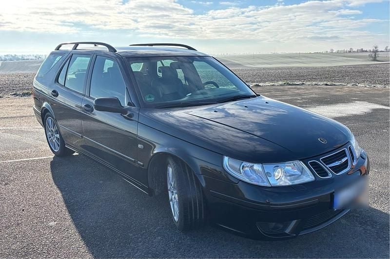 Schwarz Gebraucht 2004 Saab 9-5 Aero Kombi | 12.000 € - Bild 1/4