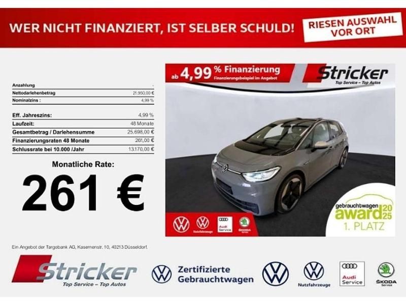 Second-hand VW ID.3 150 kW (204 CP) 2020 Gri Hatchback
