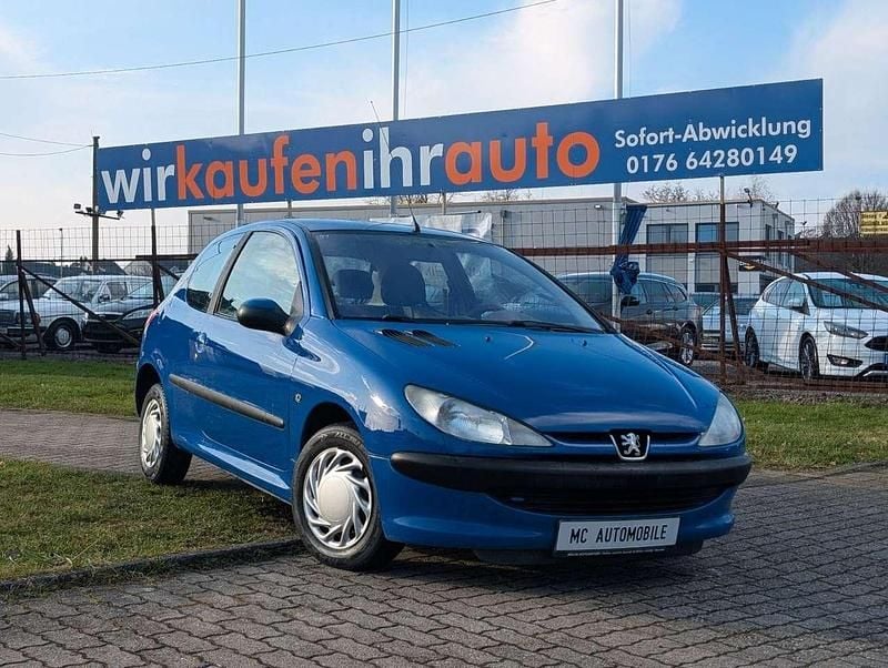 Gebraucht Peugeot 206 Filou 75 PS (55 kW) 2001 Blau Kleinwagen