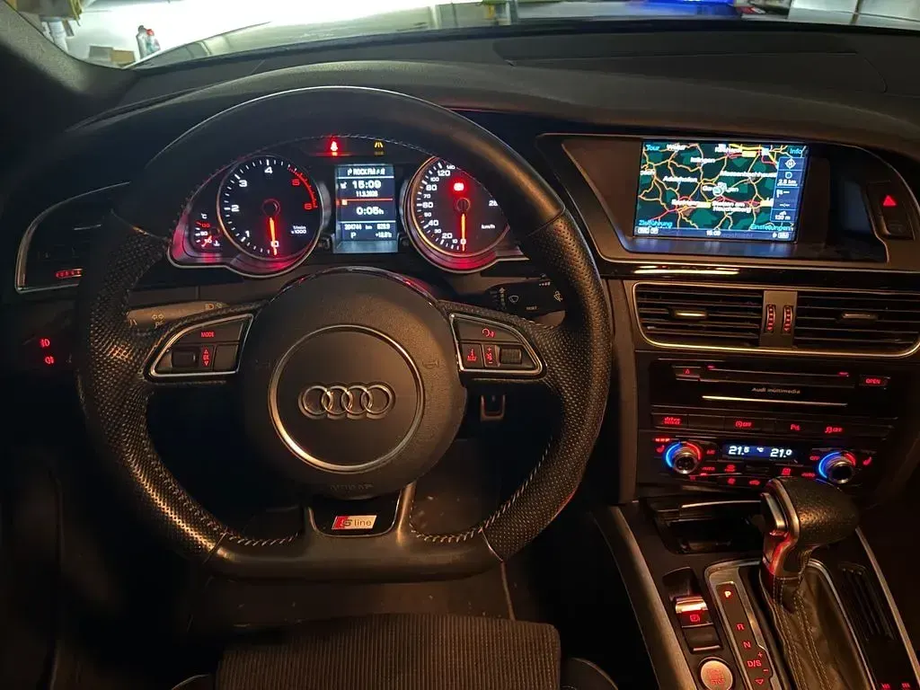 Brugt Audi A5 S-Line 177 HK (130 kW) 2015 Sort Coupe
