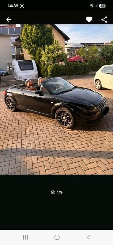 Schwarz Gebraucht 2002 Audi TT Cabrio | 6.999 € (Fairer Preis) - Bild 1/4