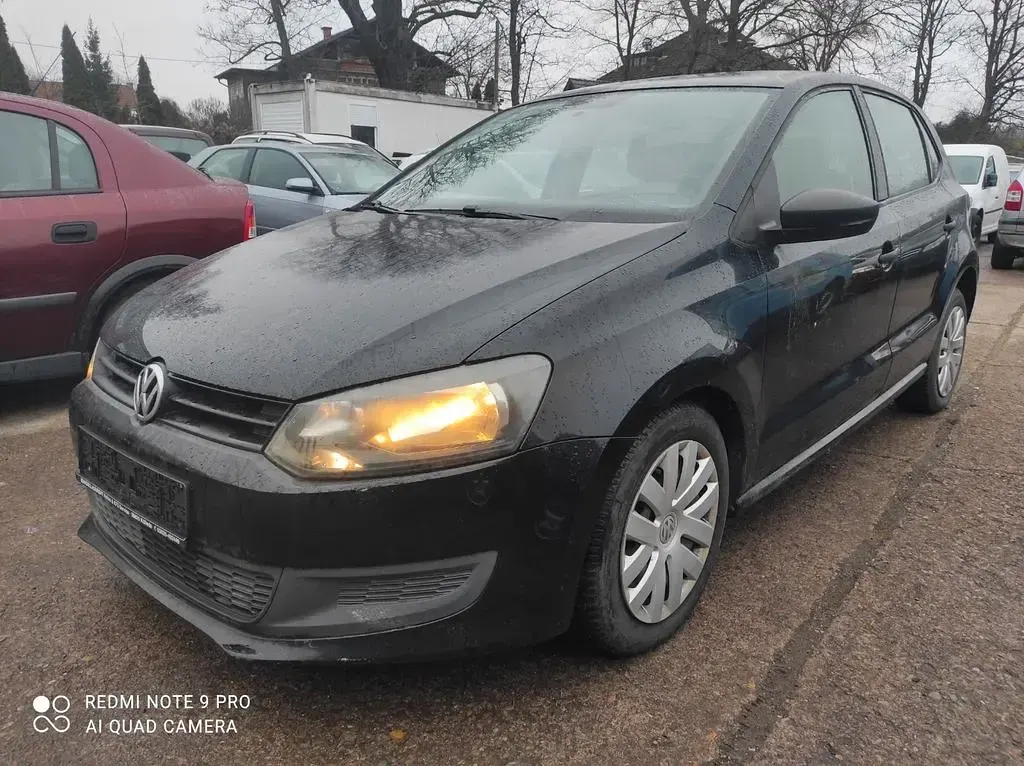 Gebraucht VW Polo Trendline 75 PS (55 kW) 2011 Schwarz Kleinwagen