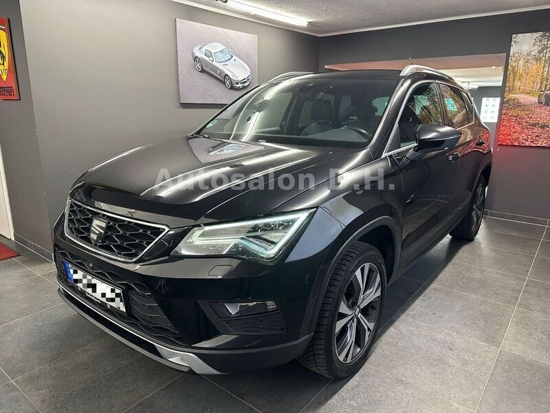 Schwarz Gebraucht 2017 Seat Ateca 4Drive SUV | 13.990 € (Superpreis) - Bild 1/4