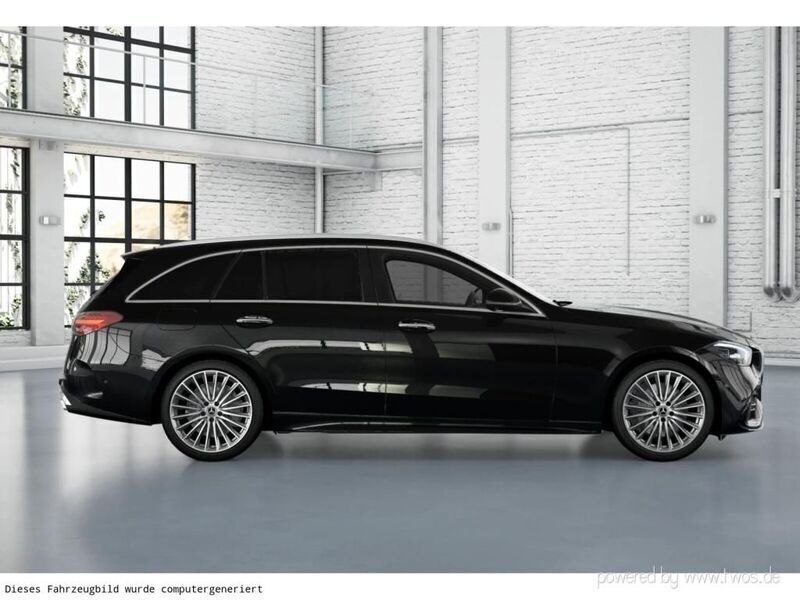 Gebraucht Mercedes C220 AMG 197 PS (144 kW) 2024 Obsidianschwarz Kombi