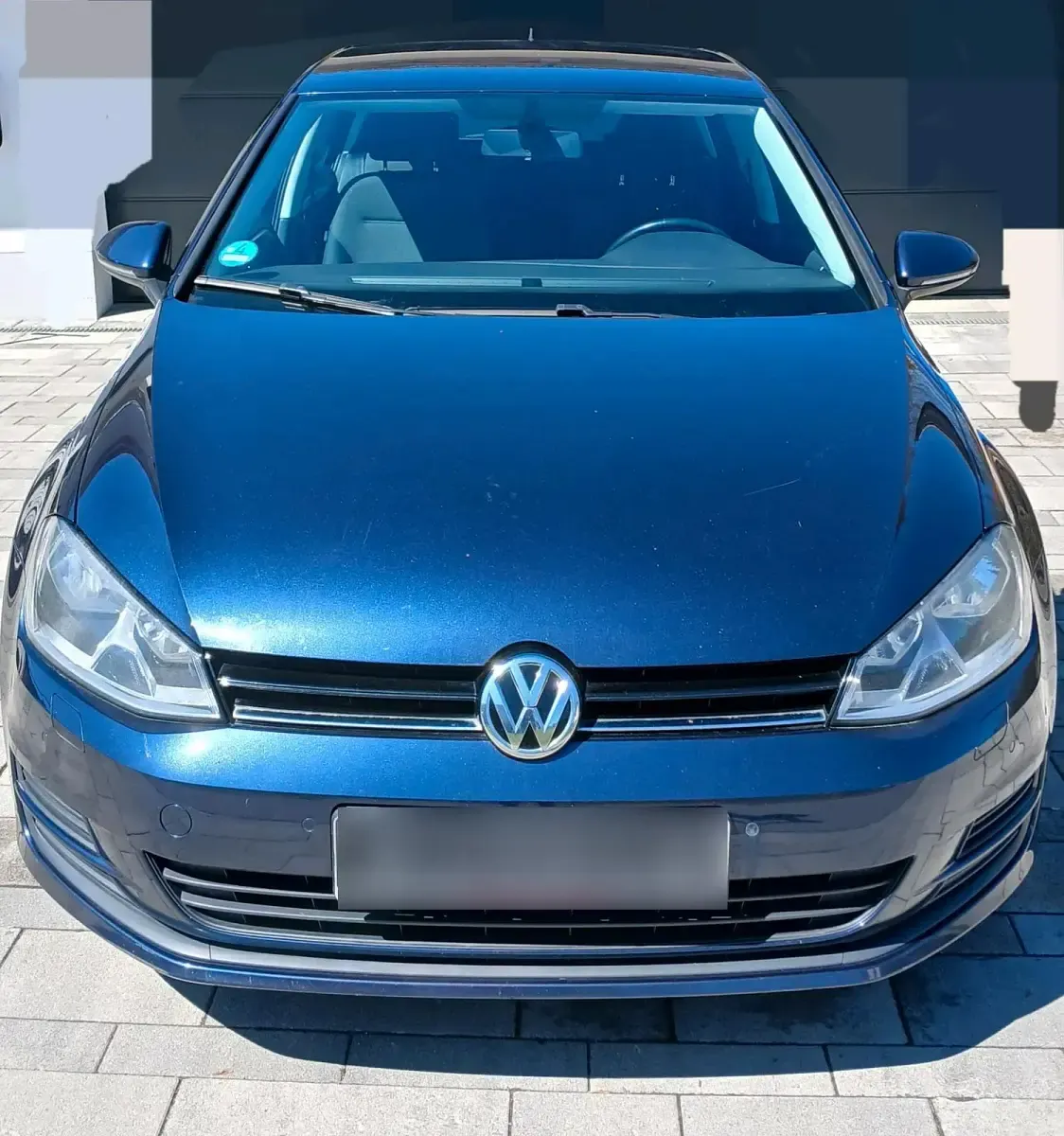 Second-hand VW Golf VII 150 CP (110 kW) 2014 Albastru Berlinǎ