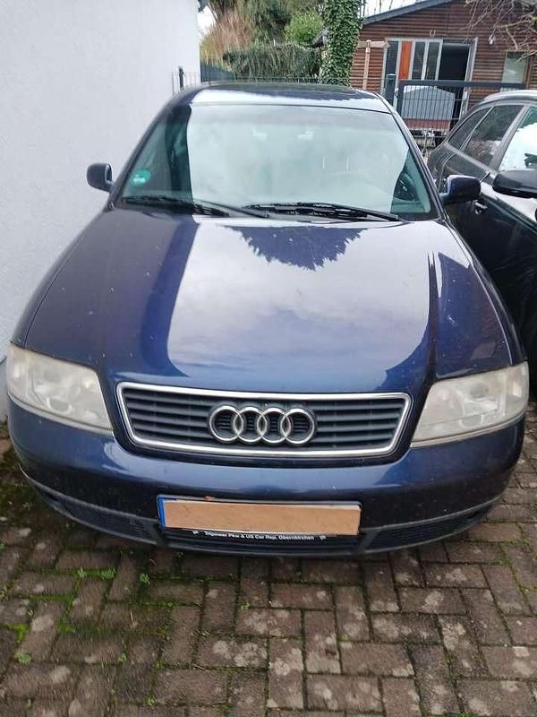 Blau Gebraucht 1997 Audi A6 Limousine | 555 € (Superpreis) - Bild 1/4