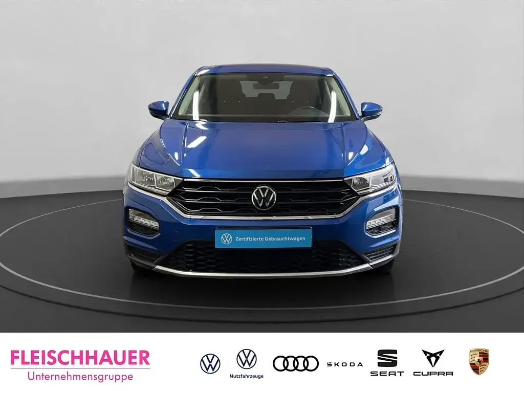 Gebraucht VW T-Roc Active 110 PS (80 kW) 2021 Blau SUV
