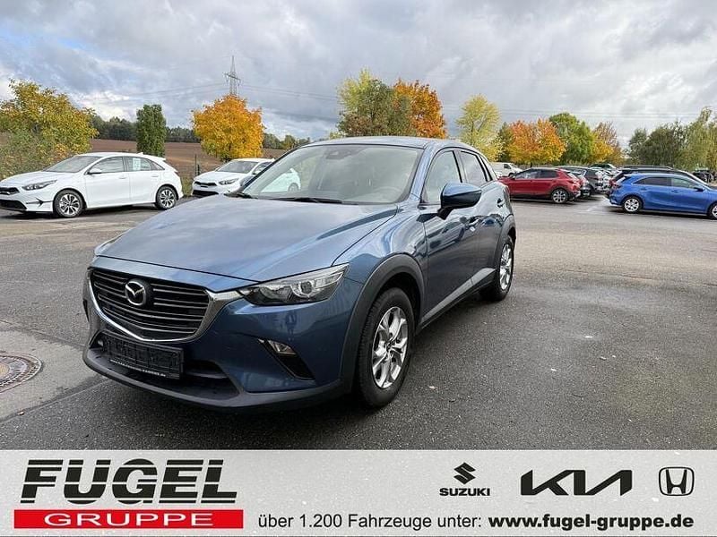 Eternal blue Gebraucht 2019 Mazda CX-3 SUV | 13.495 € (Guter Preis) - Bild 1/4