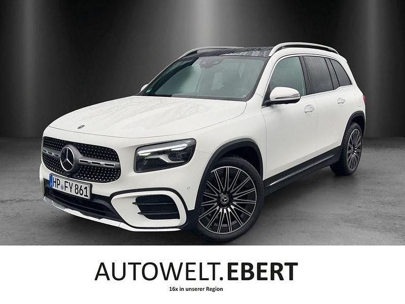 Polarweiß Gebraucht 2024 Mercedes GLB250 AMG SUV | 53.900 € (Teuer) - Bild 1/4