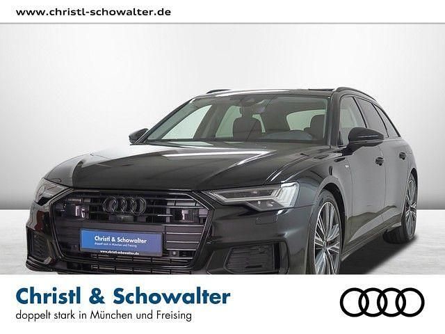 Mythosschwarz metallic Gebraucht 2022 Audi A6 S-Line Kombi | 47.447 € - Bild 1/4