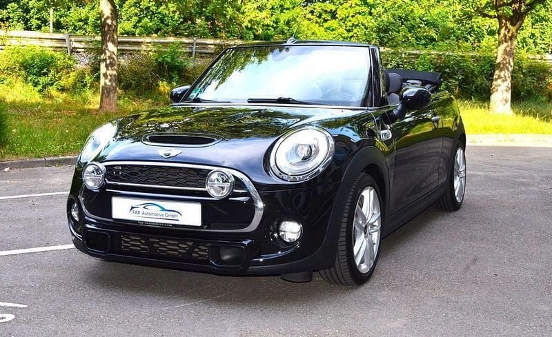 Schwarz Gebraucht 2017 Mini Cooper S Cabriolet Cabrio | 16.666 € (Guter Preis) - Bild 1/4