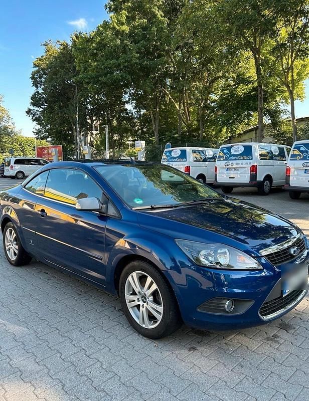 Blau Gebraucht 2008 Ford Focus Cabriolet Titanium Cabrio | 3.800 € (Guter Preis) - Bild 1/4