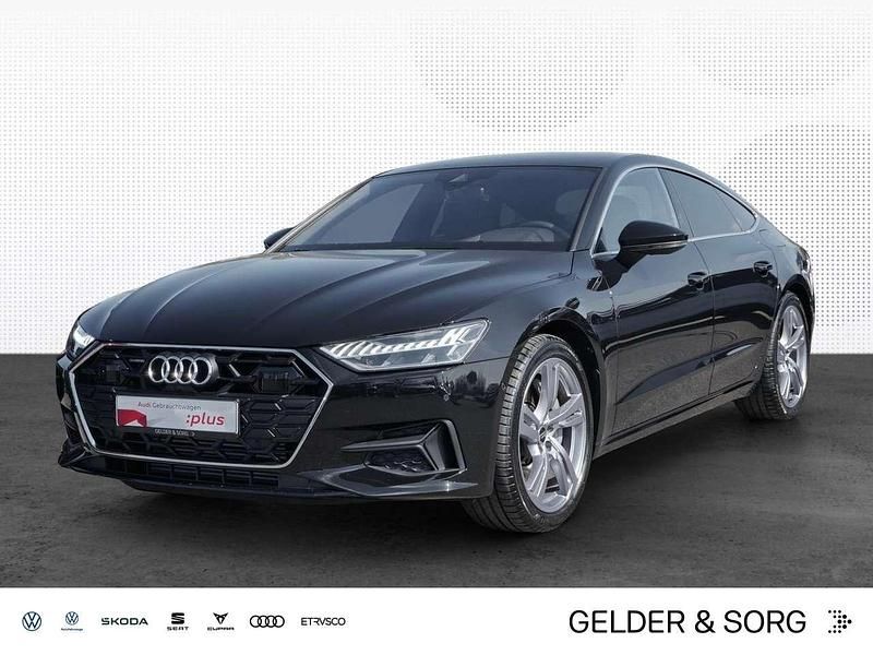 Mythosschwarz metallic Gebraucht 2024 Audi A7 Limousine | 55.771 € (Guter Preis) - Bild 1/4