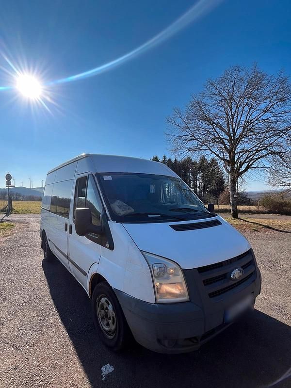 Gebraucht Ford Transit 85 PS (62 kW) 2010 Weiß Van / Kleinbus