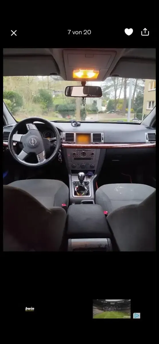 Gebraucht Opel Vectra 120 PS (88 kW) 2004 Schwarz Limousine