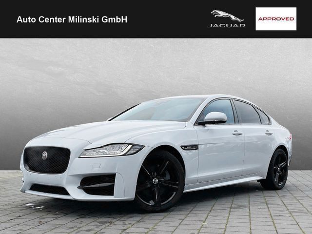 Weiß Gebraucht 2019 Jaguar XF R-Sport Limousine | 29.900 € (Teuer) - Bild 1/4