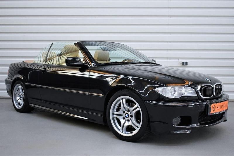Schwarz Gebraucht 2005 BMW 320 Cabriolet M Sport Cabrio | 20.990 € - Bild 1/4