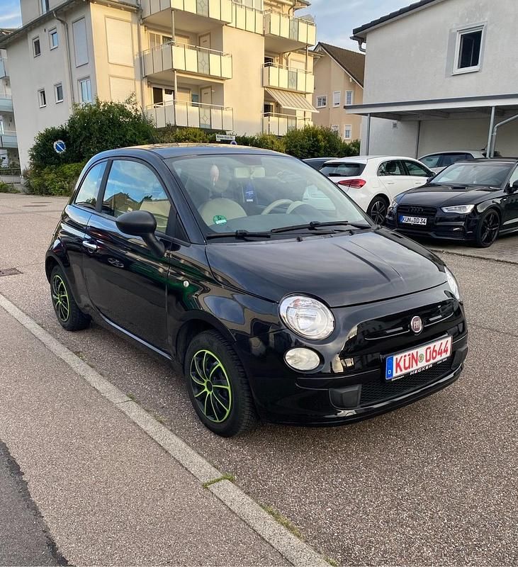 Schwarz Gebraucht 2009 Fiat 500 Kleinwagen | 2.590 € (Guter Preis) - Bild 1/4