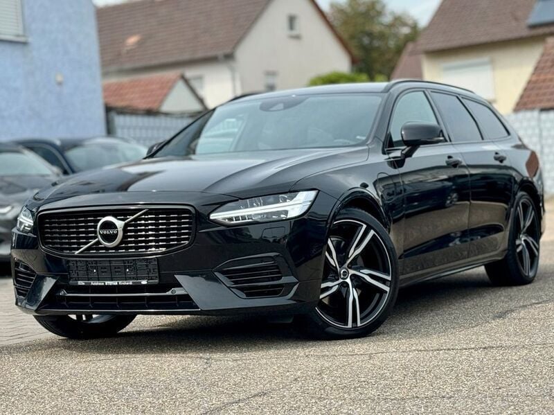 Black solid "stone" / solid Gebraucht 2020 Volvo V90 R-Design Kombi | 29.990 € (Fairer Preis) - Bild 1/4