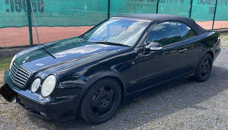 Schwarz Gebraucht 2000 Mercedes CLK200 Cabrio | 3.750 € (Superpreis) - Bild 1/4