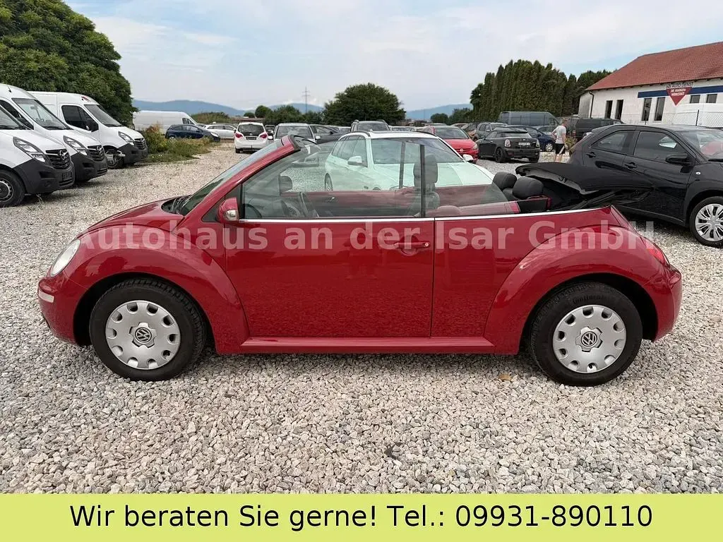 Gebraucht VW New Beetle Cabriolet 102 PS (75 kW) 2009 Rot Cabrio