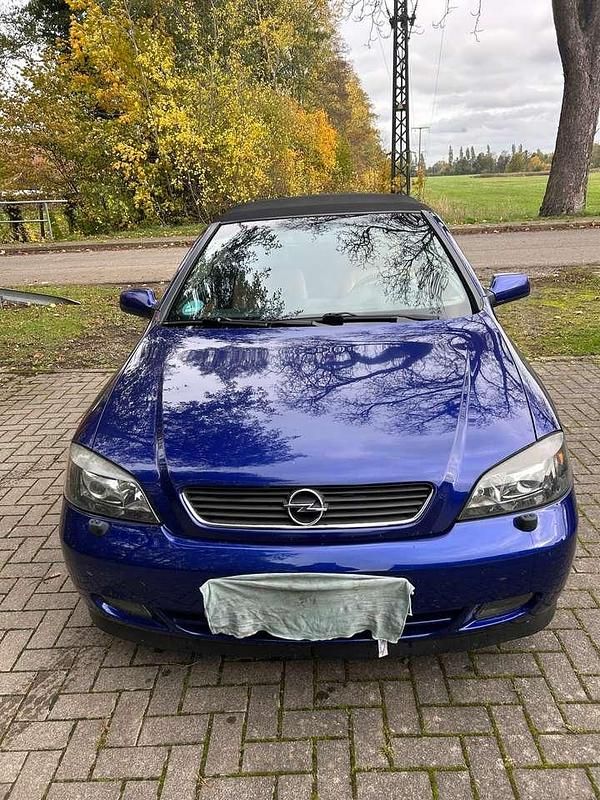 Blau Gebraucht 2003 Opel Astra Cabriolet Edition Cabrio | 2.500 € (Fairer Preis) - Bild 1/4