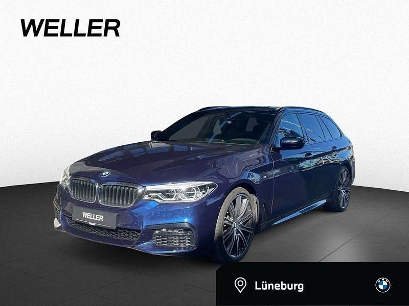 Blau Gebraucht 2018 BMW 520 M Sport Limousine | 29.850 € (Fairer Preis) - Bild 1/4