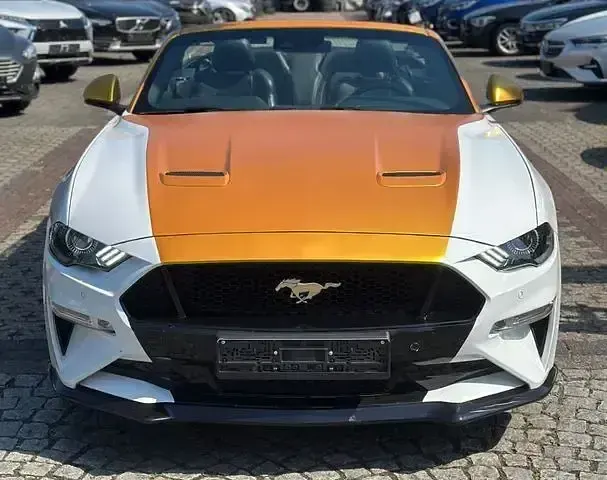Gebraucht Ford Mustang GT 450 PS (330 kW) 2019 Weiß Cabrio