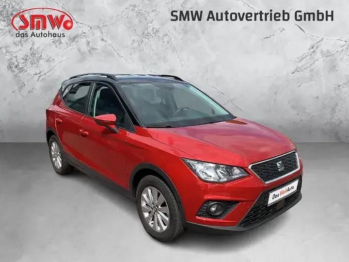 Rot Gebraucht 2021 Seat Arona XCELLENCE SUV | 17.979 € (Guter Preis) - Bild 1/3