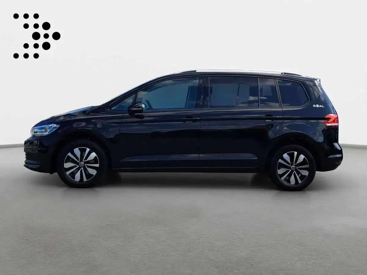 Gebraucht VW Touran Goal 150 PS (110 kW) 2025 Grenadillschwarz metallic Van / Kleinbus