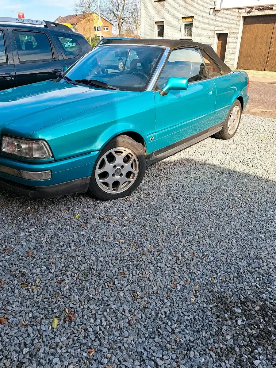 Gebraucht Audi 80 116 PS (85 kW) 1995 Grün Cabrio