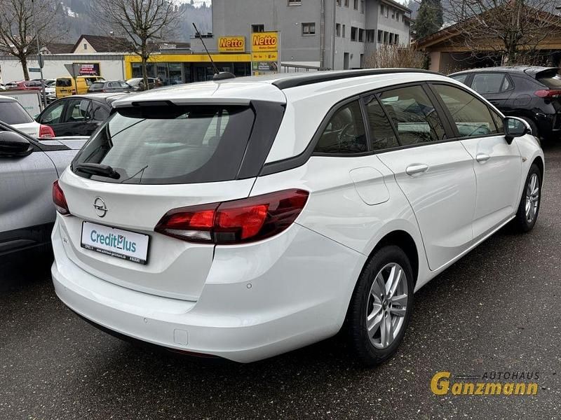 Gebraucht Opel Astra Edition 122 PS (89 kW) 2021 Weiß Kombi