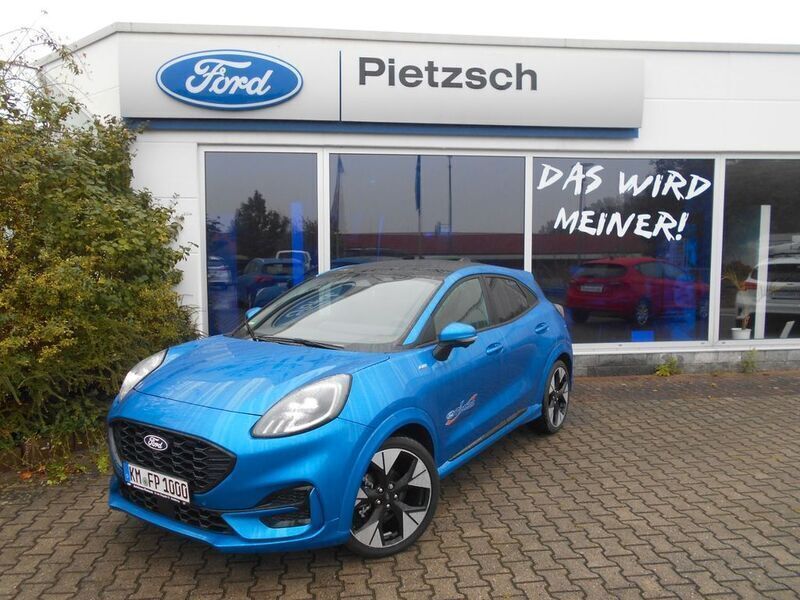 Blau Gebraucht 2024 Ford Puma ST-Line X SUV | 27.990 € (Etwas zu teuer) - Bild 1/4