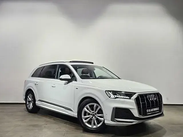 Gebraucht Audi Q7 S-Line 286 PS (210 kW) 2023 Gletscherweiß metallic (metallic) SUV