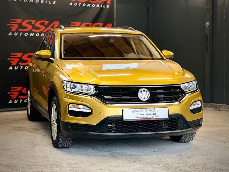 Gebraucht VW T-Roc 116 PS (85 kW) 2018 Gelb SUV