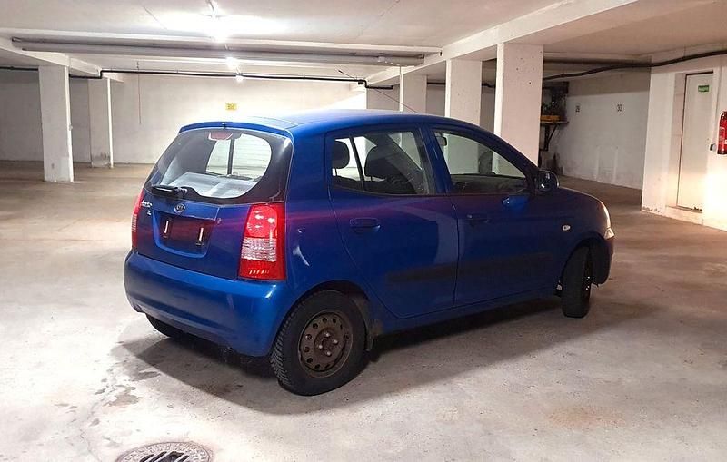 Gebraucht Kia Picanto LX 65 PS (47 kW) 2005 Blau Kleinwagen