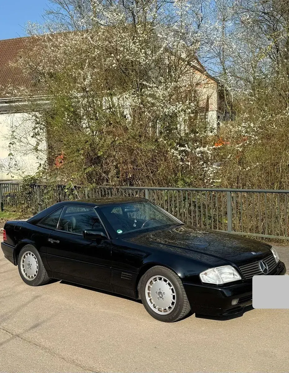 Gebraucht Mercedes SL320 231 PS (169 kW) 1994 Schwarz Cabrio