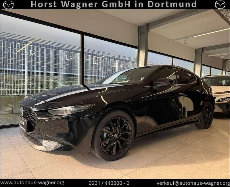 Neu Mazda 3 Exclusive-Line 186 PS (136 kW) 2025 Beige Limousine