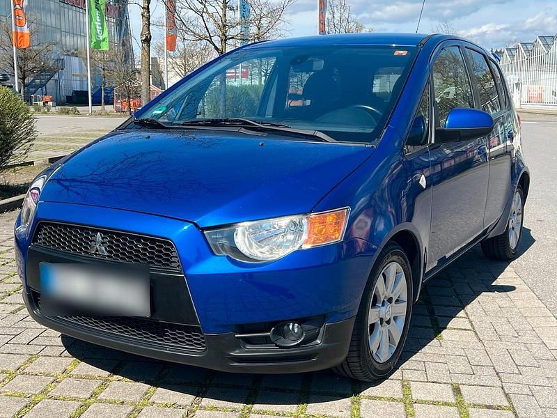 Gebraucht Mitsubishi Colt 95 PS (69 kW) 2009 Blau Kleinwagen