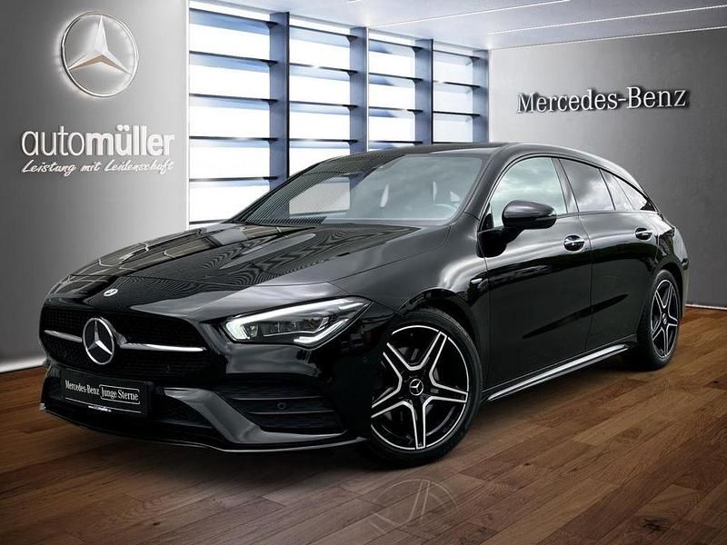 Schwarz Gebraucht 2021 Mercedes CLA220 AMG Limousine | 27.440 € (Guter Preis) - Bild 1/3