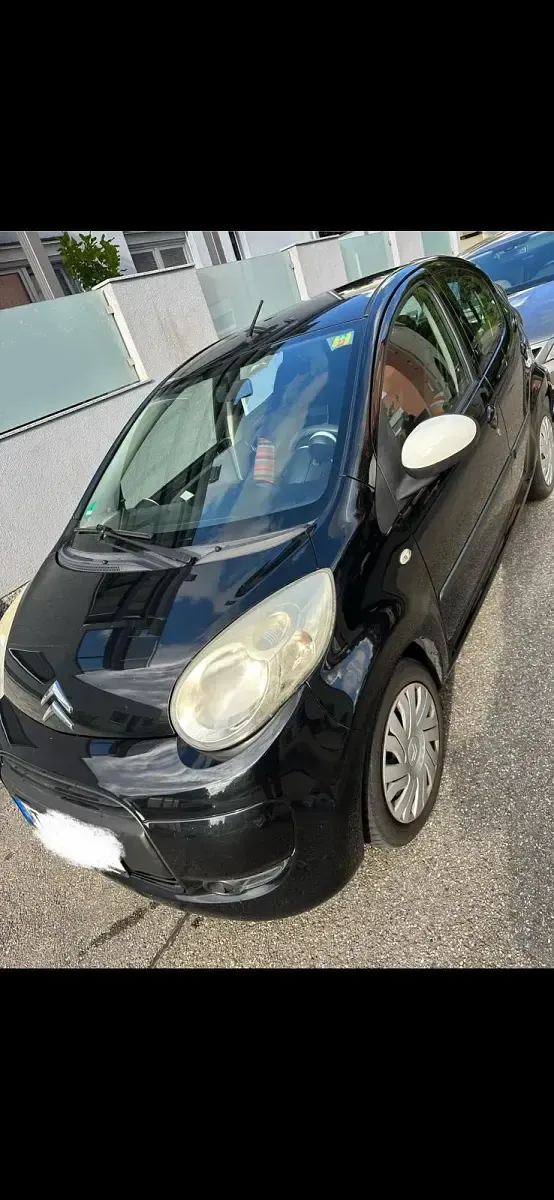 Gebraucht Citroën C1 68 PS (50 kW) 2010 Schwarz Kleinwagen