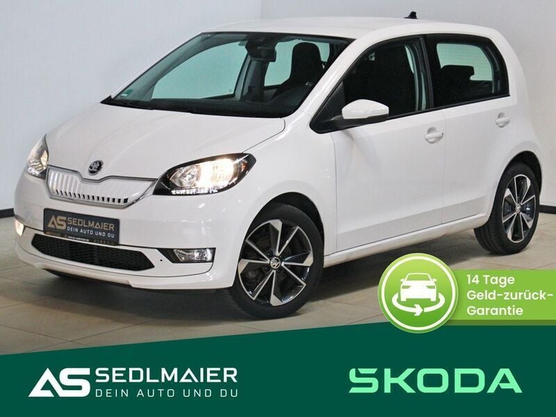 Candyweiss Gebraucht 2020 Skoda Citigo-e IV Style Kleinwagen | 12.450 € (Fairer Preis) - Bild 1/4