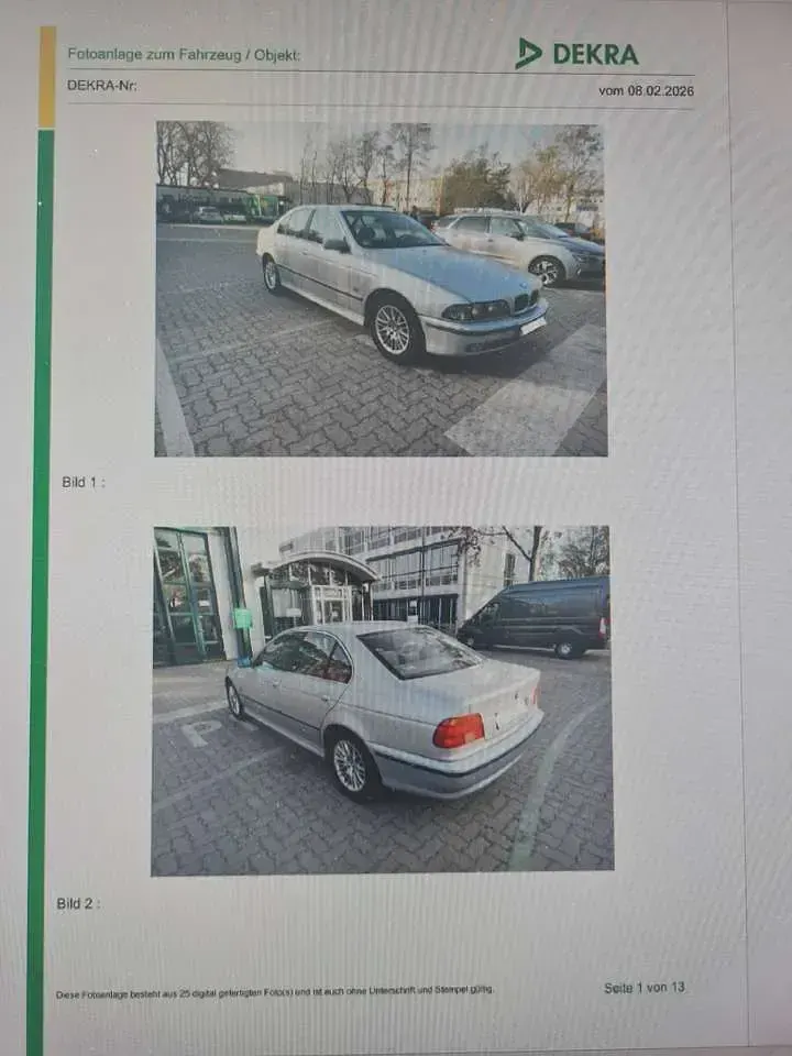 Używany BMW 520 150 KM (110 kW) 1997 Srebrny Sedan/Limuzyna