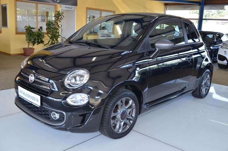 Schwarz Gebraucht 2016 Fiat 500S S Kleinwagen | 8.880 € (Etwas zu teuer) - Bild 1/4