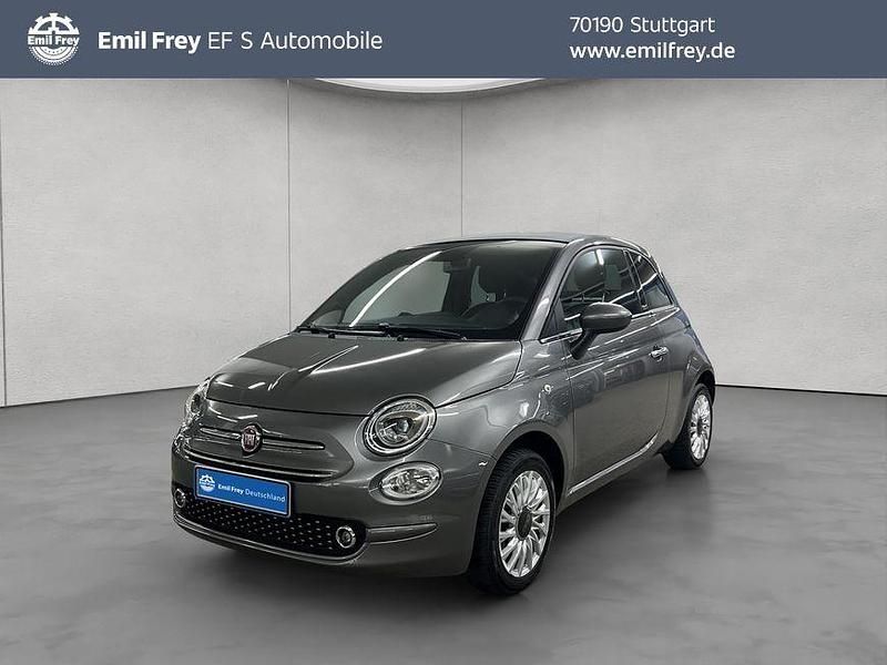 Business grau metallic Gebraucht 2019 Fiat 500C Lounge Cabrio | 8.590 € (Guter Preis) - Bild 1/4